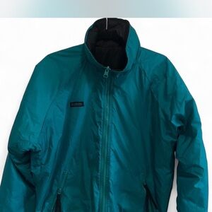 Columbia Turquoise Windbreaker